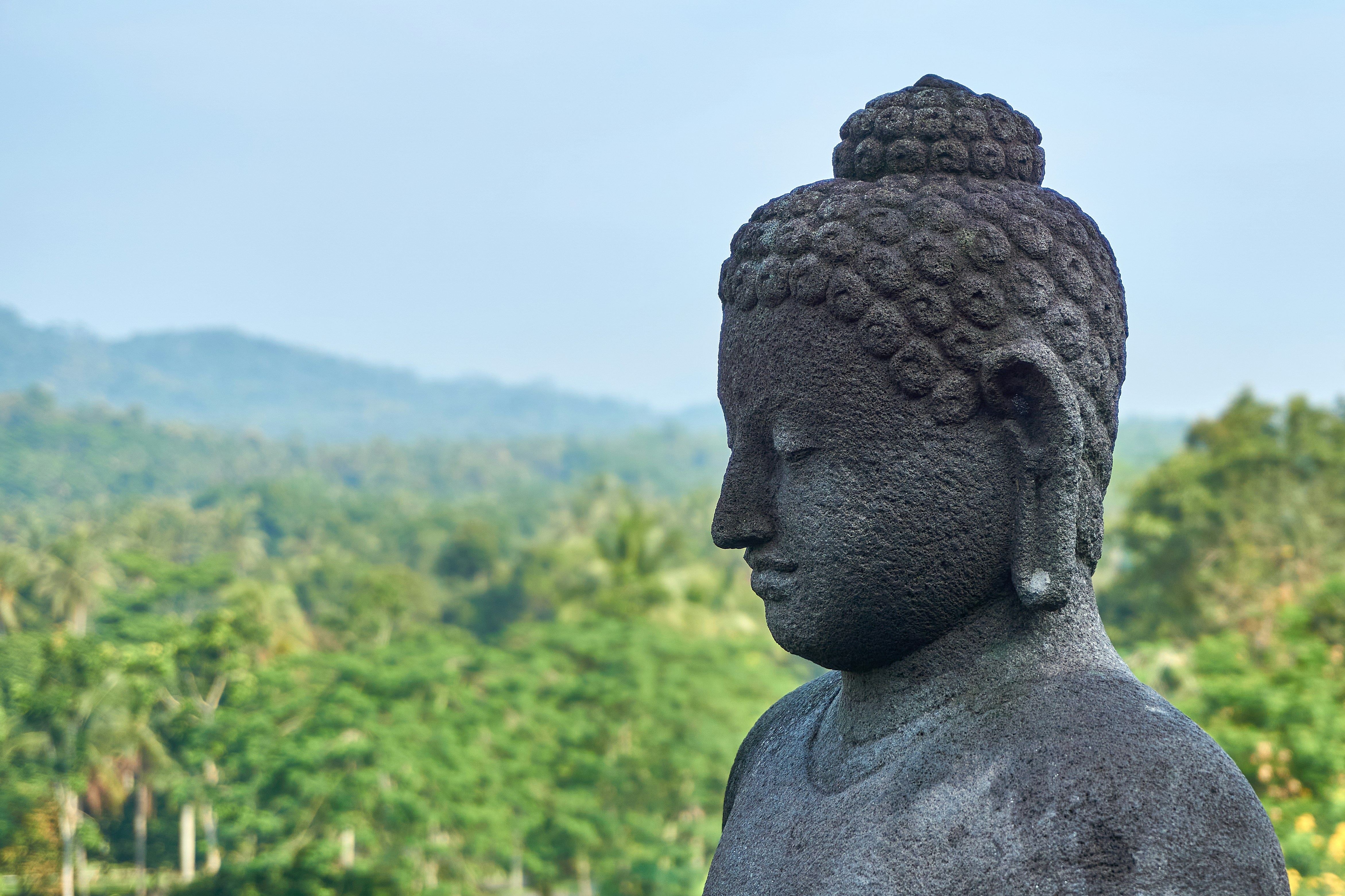 Patung Buddha di Candi Borobudur